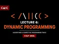 Lecture 6 Dynamic Programming CSoT 2026