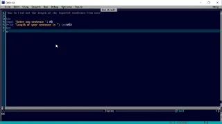 How to find out length of inputted sentence from user using LEN Function basic
