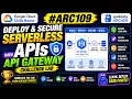 Deploy and Secure Serverless APIs with API Gateway Challenge Lab