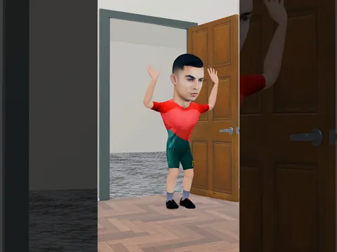 Stupid door #cr7 #football #funny