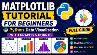 Matplotlib Tutorial for Beginners Python Data Visualization with Graphs Charts Full Guide