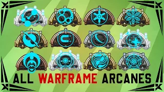 All WARFRAME ARCANES of Warframe - Warframe Arsenal