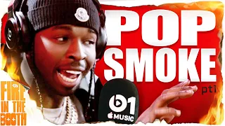 pop smoke fire in the booth