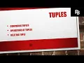 Python Series session 19 Tuple Comparison Tuple Operations Tuple Manipulation CBSE Class 11 CS