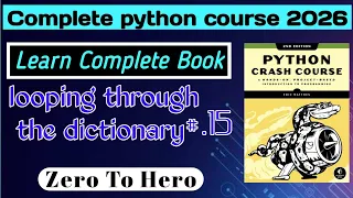 15 How to Loop Through a Dictionary in Python Learn Python Step-by-Step With Book Start 2026