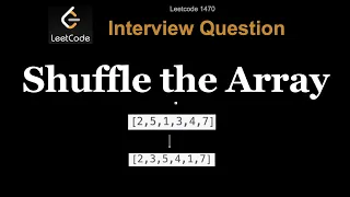 Leetcode 1470 Shuffle the Array