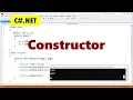 Understanding C NET Constructors A Beginner s Guide