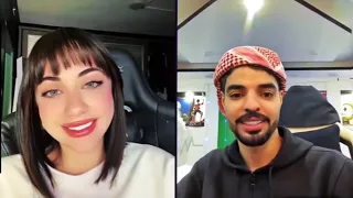 بث سالي العوضي مع ناصر السلطي بعد غياب 