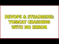 DevOps SysAdmins Tomcat crashing with no error