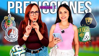 PREDICCIONES | Una jornada incompleta 🥹 | Jornada 7 