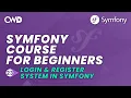 Login Register System in Symfony Symfony Authentication Symfony 6 for Beginners