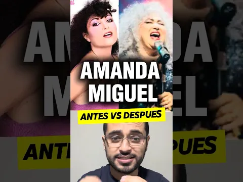 ASÍ CAMBIÓ LA VOZ DE AMANDA MIGUEL EN MÁS DE 40 AÑOS 😳🔥 #vocalcoachreacciona