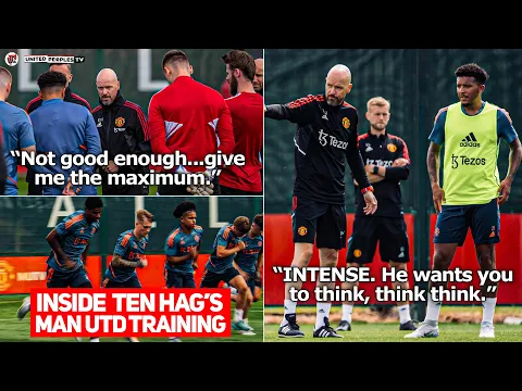 Inside Ten Hags Intense Man Utd PreSeason Training How The Players Have Reacted Responded