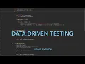Python Data Driven Testing