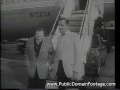 The Munsters movie promotion 1966 Fred Gwynne and Al Lewis