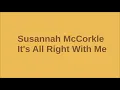 Susannah McCorkle -  It's All Right With Me