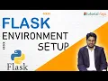 2 Flask Environment Setup Flask Tutorial for begginers - Tutorial Rays