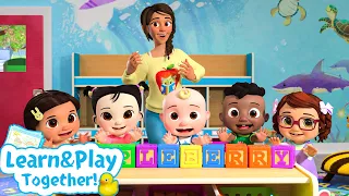The Teacher Song | Cocomelon 🍉 | Kids Learning Songs! |  Sing Along Nursery Rhymes 🎶