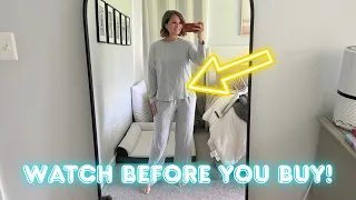 Ekouaer Lounge Set Review Cozy Ribbed Knit Pajamas Worth It
