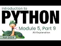 Python Fall 2024 Module 5--9 A5 Explanation ATM Simulator