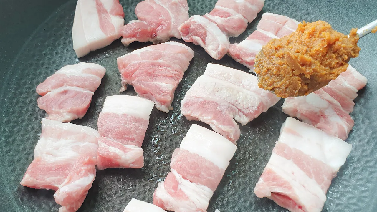 돼지고기 된장볶음
