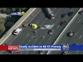 Deadly Wreck Snarls Traffic on 101 Freeway In Sherman Oaks