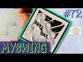 MYSWING Easy Zentangle Patterns Day 73 100 Days of Zentangle 2020