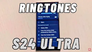 Download ORIGINAL RINGTONES Samsung Galaxy S24 ULTRA MP3