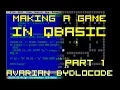 Making a QBASIC game part 1