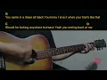 Conner Smith - Easy on the Eyes Easy Guitar Chord & Lyrics (cover)
