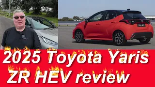 مراجعة تويوتا ياريس ZR HEV 2025 هل تويوتا قادرة على مواكبة التطورات 