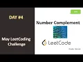 Leetcode Day 4 - Number Complement Arabic