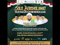 Download Lagu Live Solo Bersholawat Bersama Habib Syech Bin Abdul Qadir Assegaf, di Masjid Syekh Zayed Solo