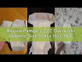 Review Pampers ZZZ Overnight Diapers Size 7 41 lbs 36 Count Nighttime Protection Disposable Ba