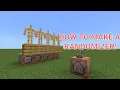 RANDOMIZER IN MINECRAFT How to make