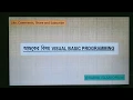 Lesson 1 Introduction to Visual Basic 6 0