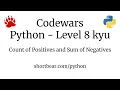Codewars - Python