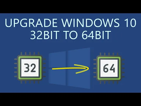 Download MP3 How to Upgrade Windows 10 32Bit to 64Bit without Losing Data?