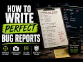 Write Perfect Bug Reports
