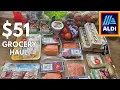 Aldi Grocery Haul 51 Budget for a Family of 4