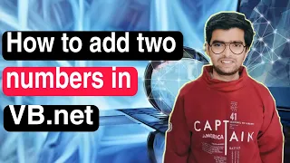 How to add two numbers in Visual Basic in hindi Basic VB net