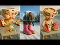 Download Lagu All of Ballerina cappuccina's ASMR Mukbangs in One Video