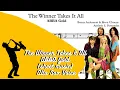 Download Lagu The Winner Takes It All - ABBA Gold (sheet music) Alto Sax 🎷Voice🎷