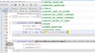 Java Swing Displaying Result in Label or TextField using NetBeans IDE Swing Hindi Urdu