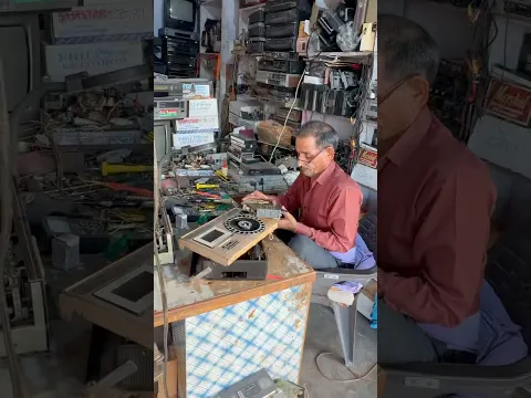 Old Radio Tape Restore Centre 😱.