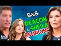 Bold and the Beautiful Deacon DUMPS Taylor - REUNITES With Sheila Soap Dirt B B