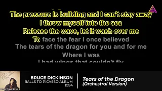 Download BRUCE DICKINSON KARAOKE - TEARS OF THE DRAGON (Orchestral Version) MP3