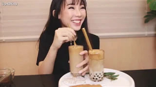 Dalgona Coffee Boba Milk Tea Vegan-friendly