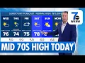 Buffalo Weather Update Sunny Wednesday with Temperatures in the 70s