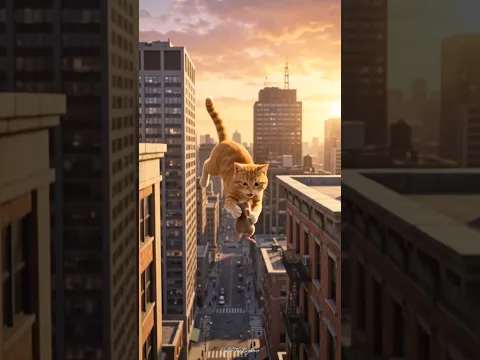 The Cat Chased the Mouse… BIG Mistake! 😱🐱🐭 #shorts #trending #usa #newyork #cat #viral